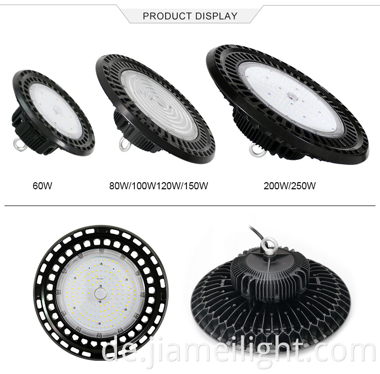 100W 120W 150W 200W LED UFO High Bay Light